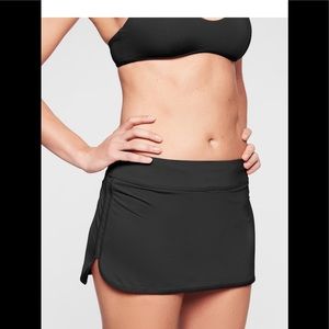 NWT-Athleta Black Tidal Swim Skirt, Large